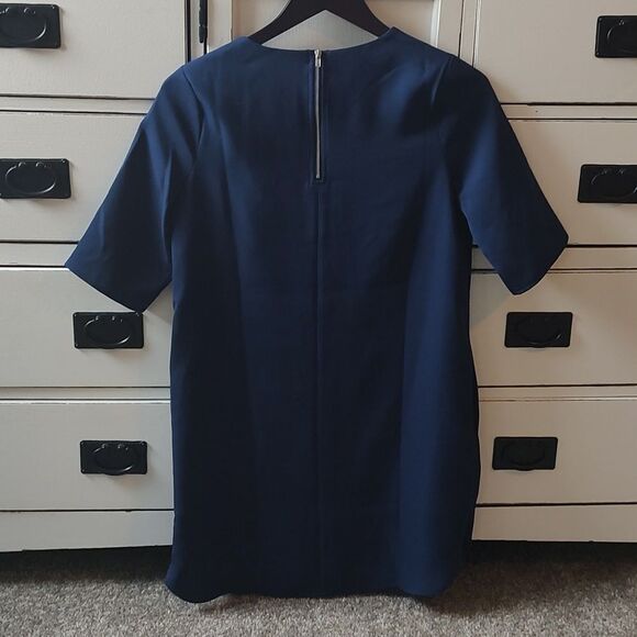 New With Tags Women's Size Small Tobi‎ Blue Lined Dress With Pockets - Picture 4 of 11